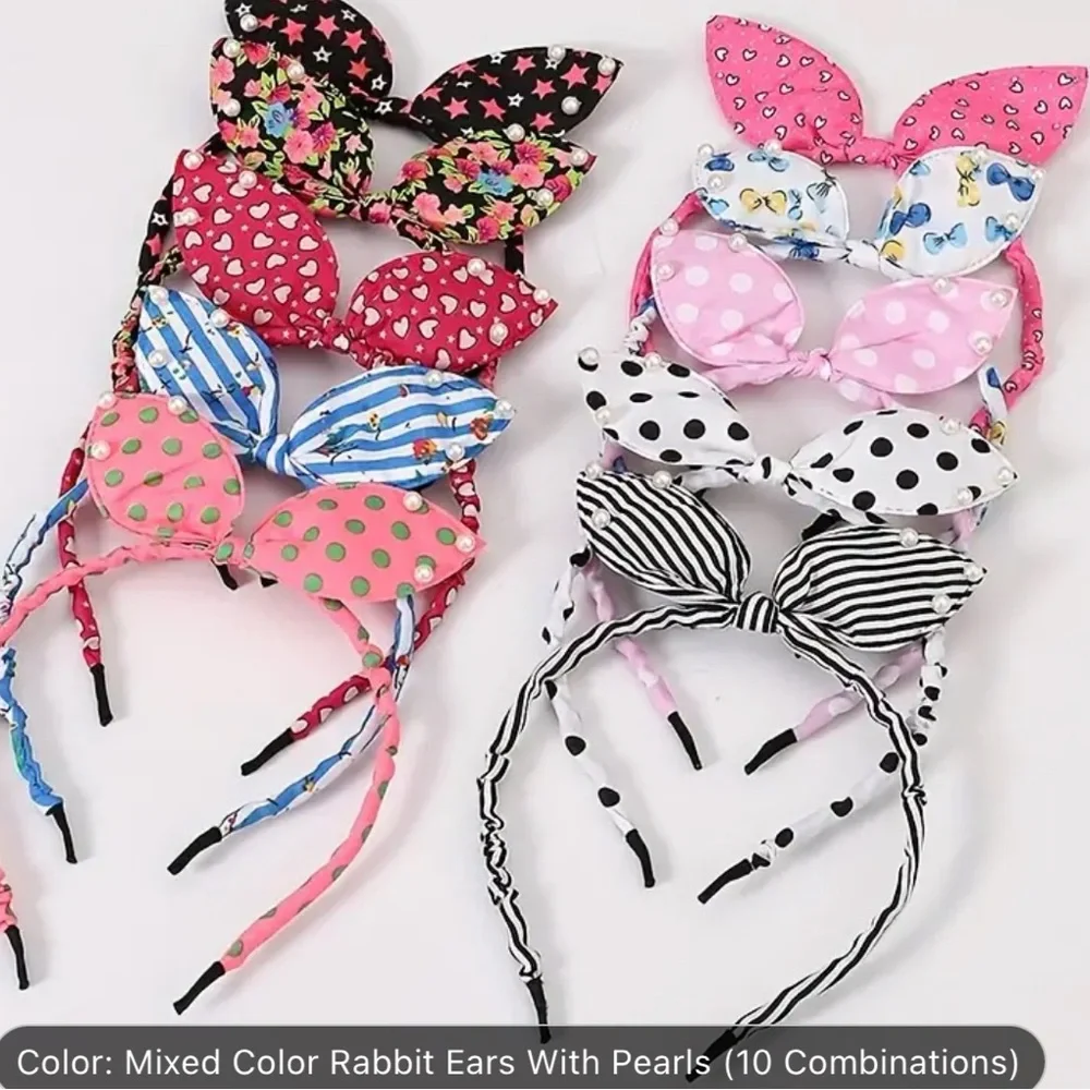 🌵.‎   10 Pcs Cute Headbands Perfect For Dressing Up. NWOT